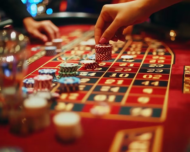 Live blackjack table interface